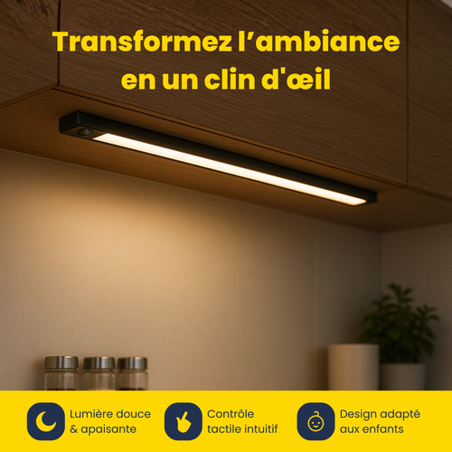 Luminaire LED sans fil Nüance à capteur de mouvement – Éclairage intelligent
