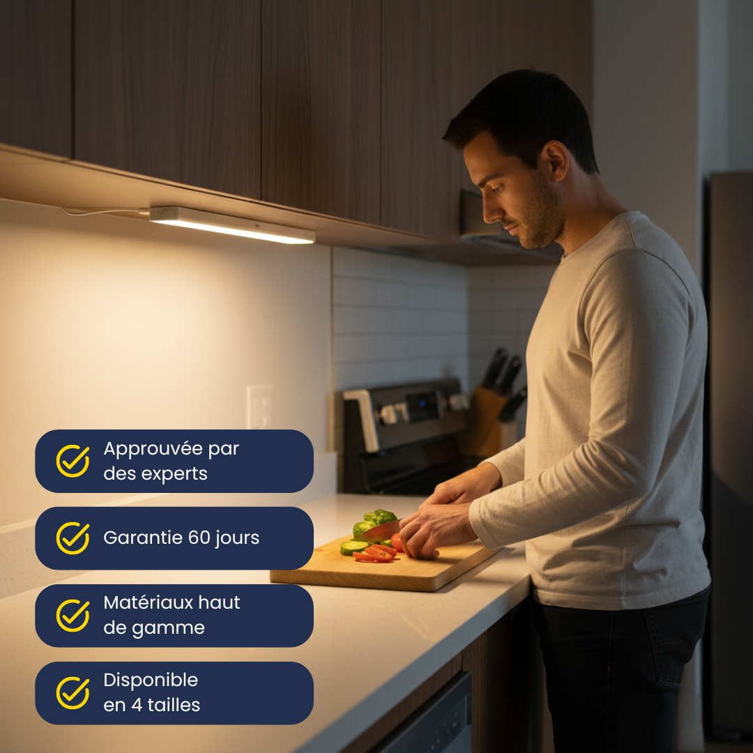 Luminaire LED sans fil Nüance à capteur de mouvement – Éclairage intelligent